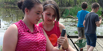 Students Use Water Quality Technology in Conjunction with the Biotic Index